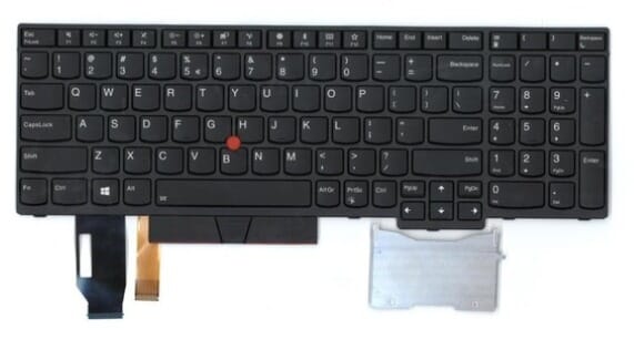 Lenovo Laptop Tastatur QWERTY Us + Backbeleuchtung