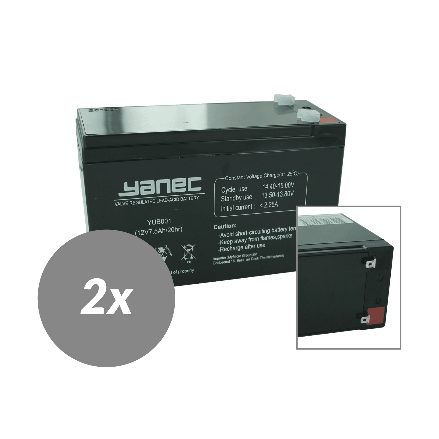 Yanec UPS -Batterieersatz RBC33 (exkl. Kabel)