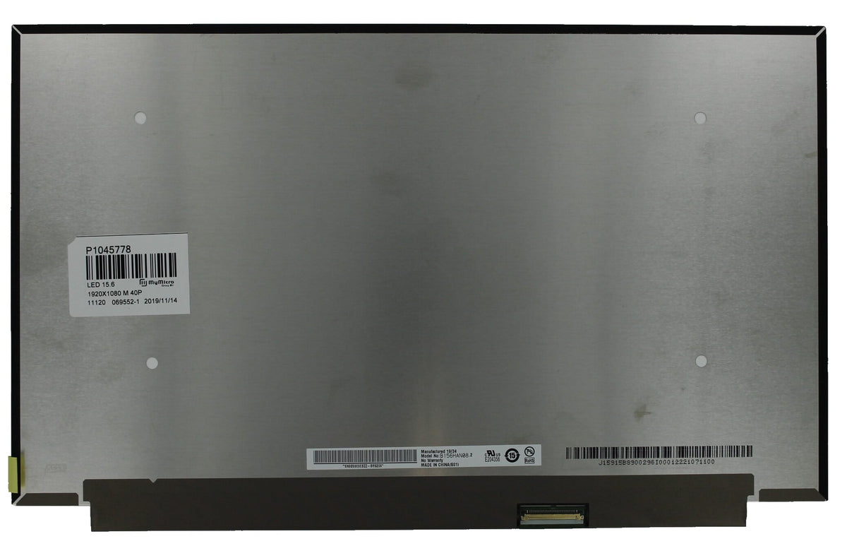 OEM 15,6 Zoll LCD -Bildschirm 1920x1080 Mat 40Pin, IPS, 144Hz