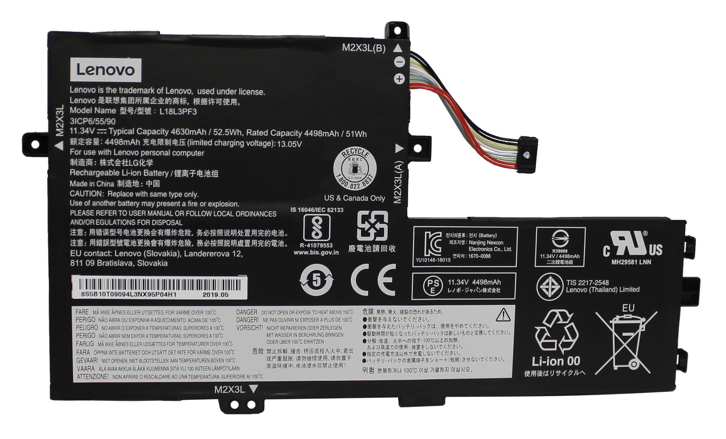 Lenovo -Laptop -Akku 4630 MAH