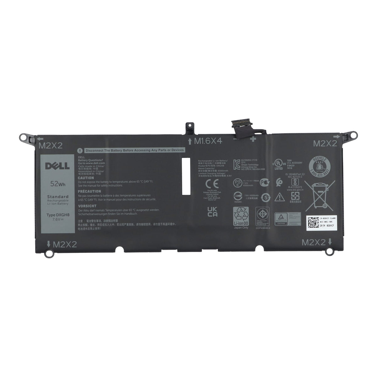 Dell -Laptop -Akku 6500 mAh