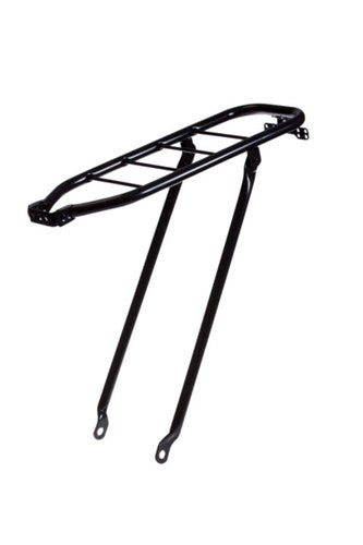 Steco Achterdrager 28 Zoll 50 cm glänzend schwarz 6mm