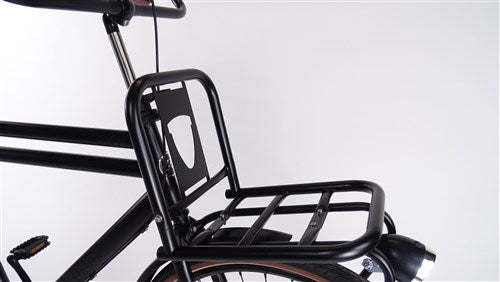 STECO -Vorderträger 28 Zoll Matt Black Crown Bolt als Aldo 2020