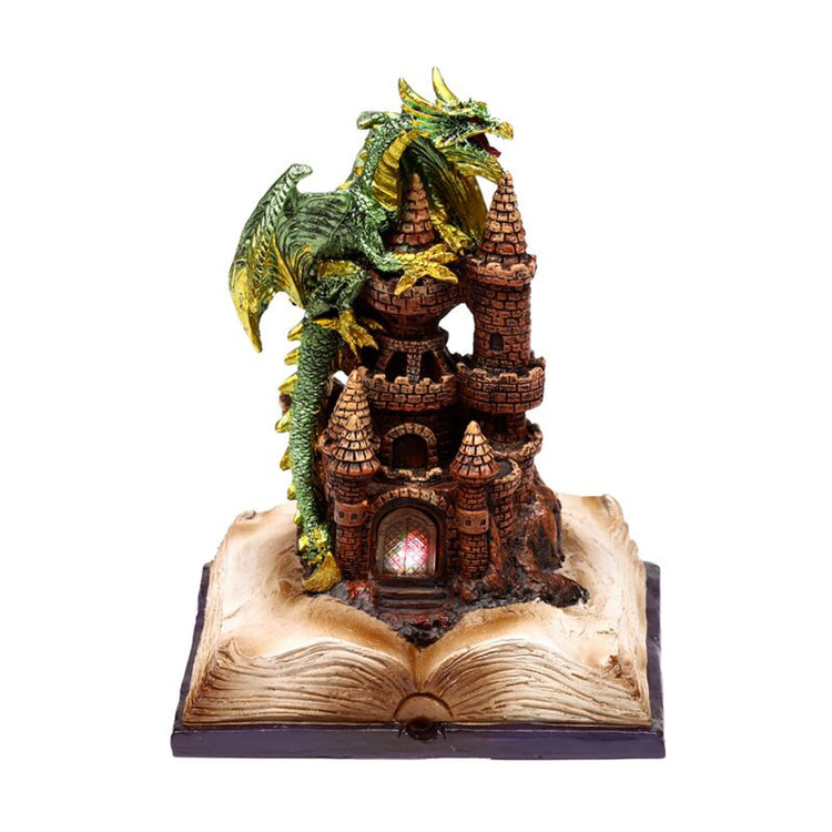 Dunkle Legenden führte verzauberte Märchenschloss Erde Drache