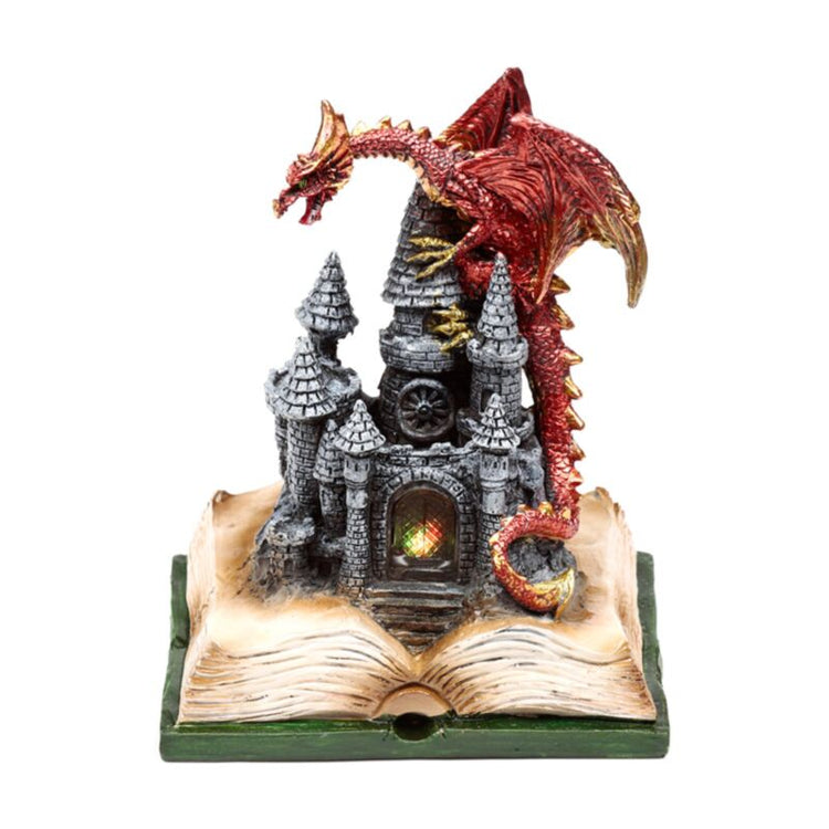 Dunkle Legenden führte verzauberte Märchenschloss Erde Drache