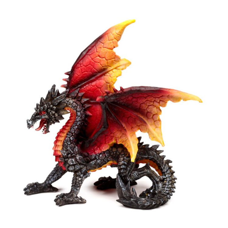Dark Legends Protector der Nacht Obsidian Fire Dragon 17cm