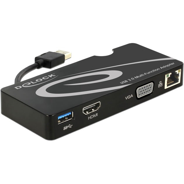 Delock -Adapter USB 3.0> HDMI VGA + Gigabit LAN + USB 3