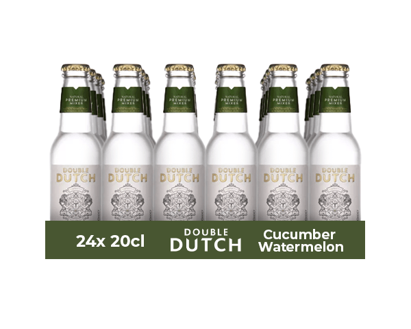 Doppelte holländische Gurke-Wassermelone-Flasche (24x20cl)
