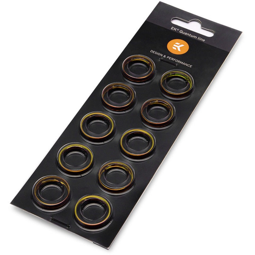 EKWB EK-Torque HTC-12 Farbringe 10 Pack Gold