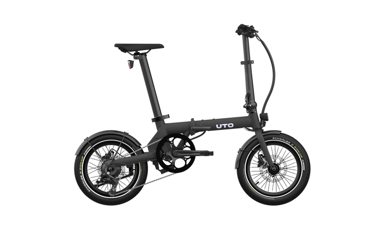 Uto elektrisches Faltrad OG16 V0 schwarz