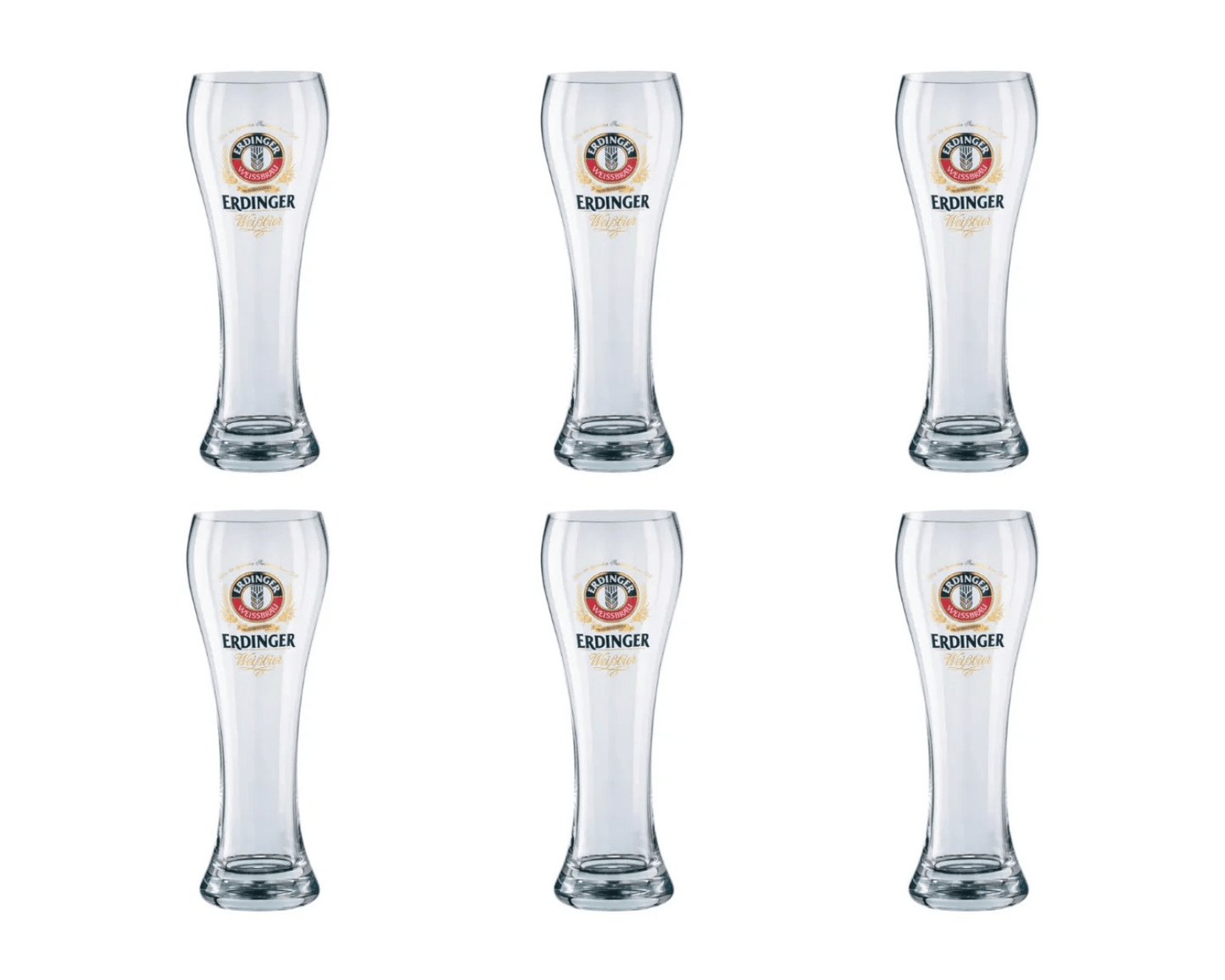 Erdinger Glas (6x 50cl)