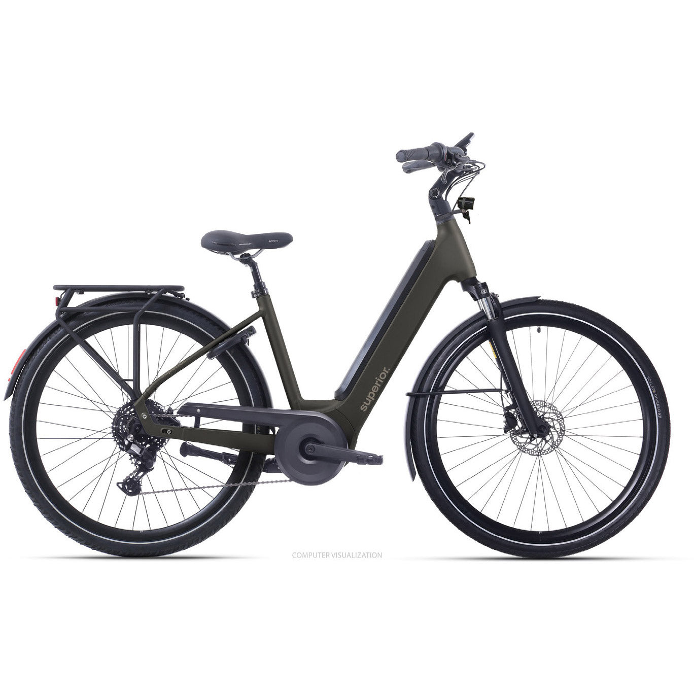 Superior Eway 6,4 50 cm (m), mattkupferschwarz