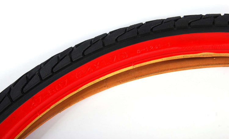 Volare Reifen 24 Zoll rote schwarze Kinderbike für Kinder