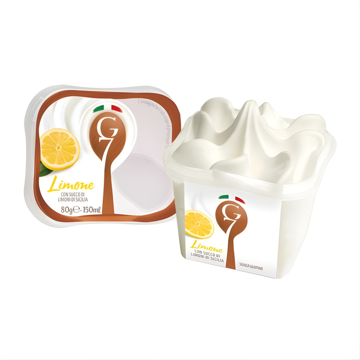 G7 Italienischer Eis-Zitronenbecher (12x 150 ml)