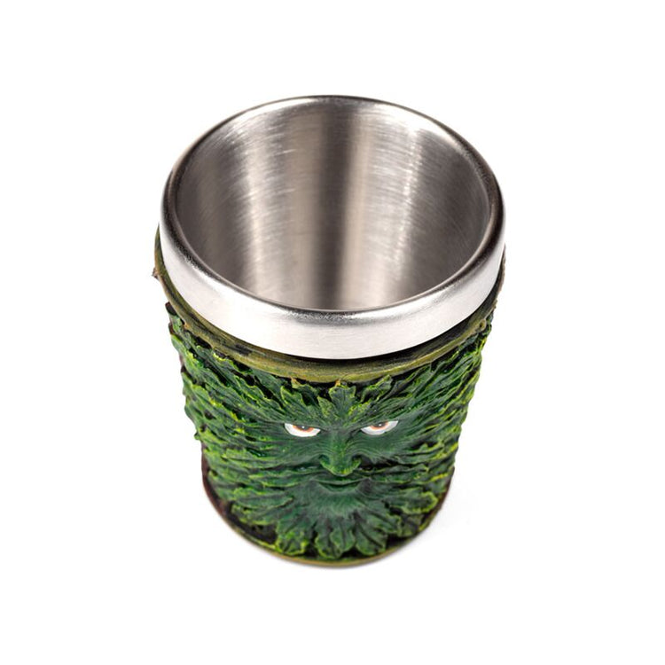 Dekorative Treeman -Borrelgla -Glasglas