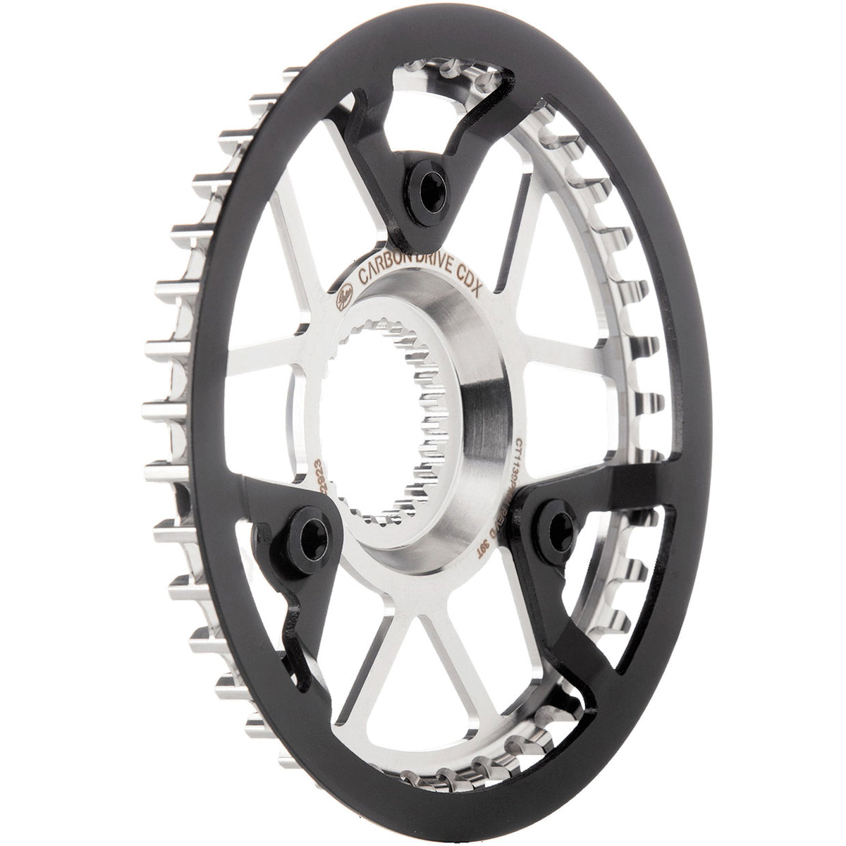 Gates Gear CDX 39T -Ritzel mit Schutzkante Edelstahl