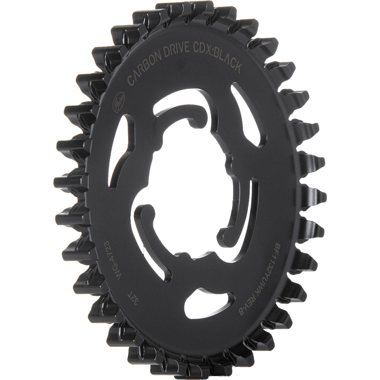 Shimano Gates Kettenrad CDX 32t Nexus 5 6-Lobe UB Fin Line