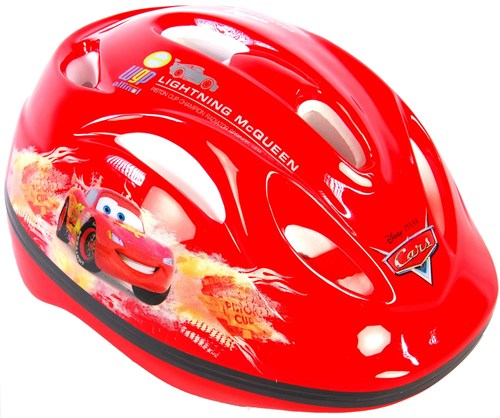 Fahrradhelm von Disney Cars - Rot - 51-55 cm