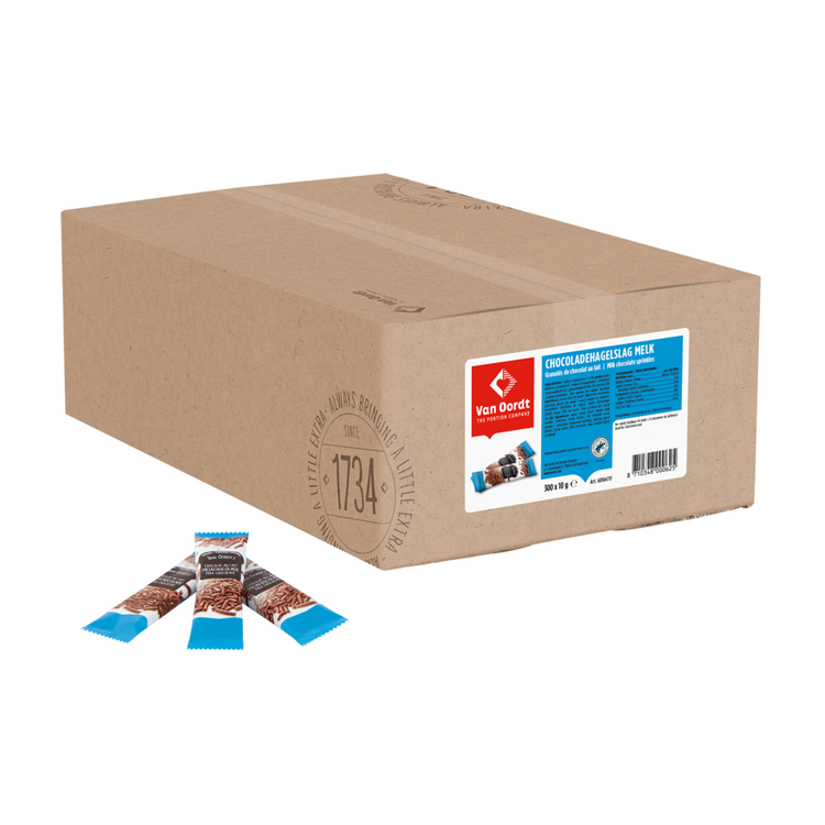 Van Oordt Schokoladenstreusel Milch (300x 10gr)
