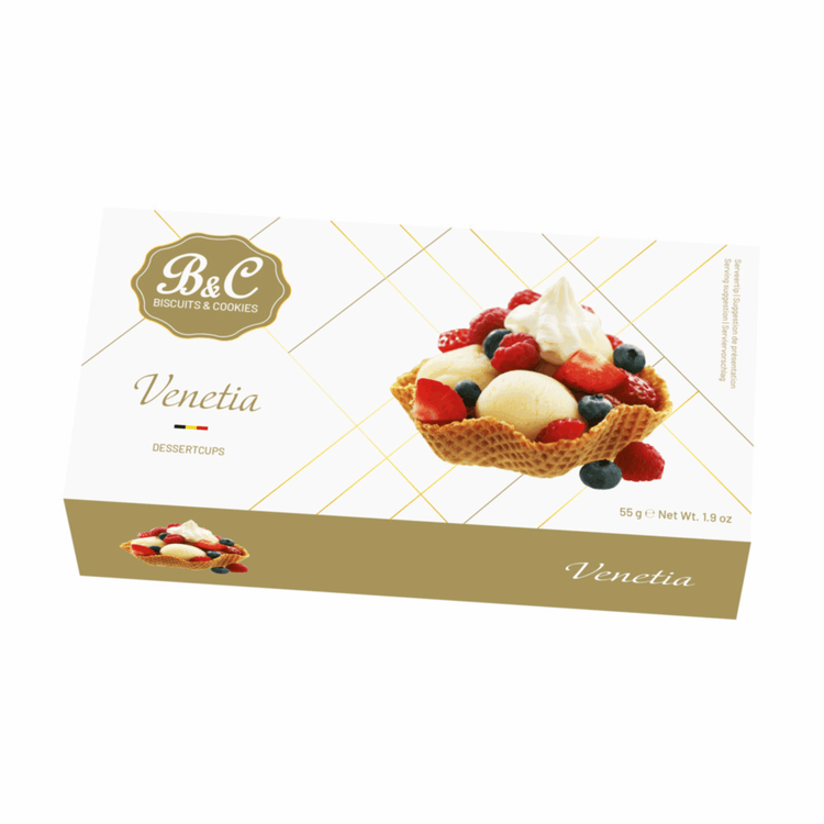 Kekse Kekse Hamlet B C Eiswaffeln Dessert Venetia (48x 55g)