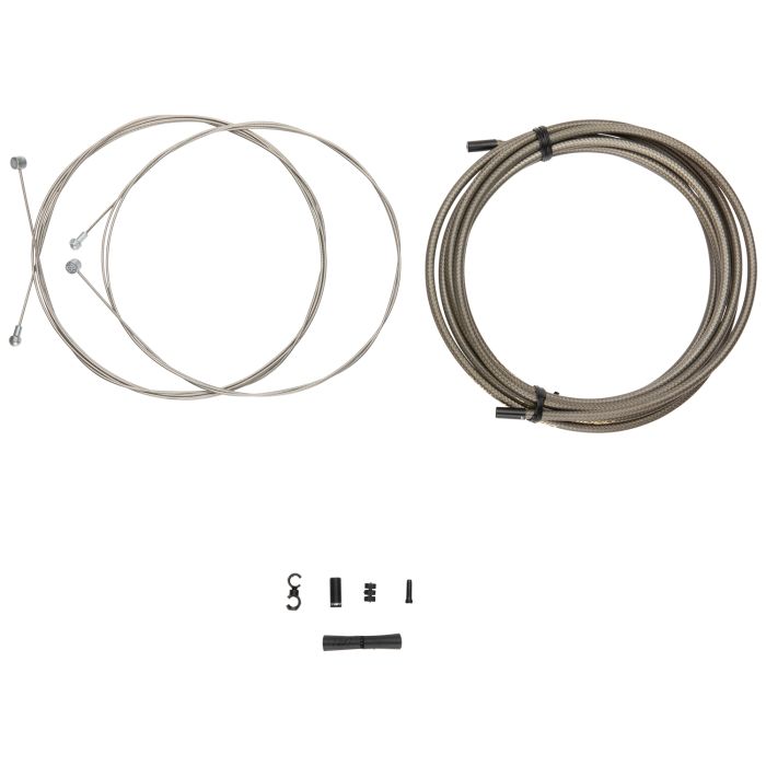 Jagwire Universal-Sportbremsen-Kit – Carbonsilber