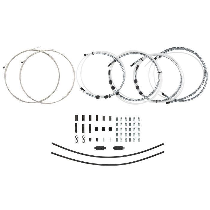 Jagwire 2x Elite Link Shift Kit – grau