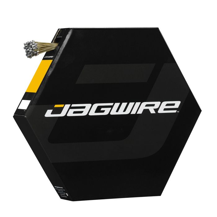 Jagwire Dropper-Innenzug – professionell polierter Edelstahl – 0,8 x 2000 mm (50 Stück)