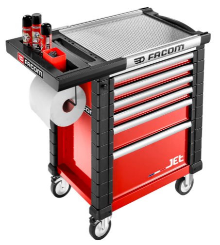 FACOM-Halter für Flaschen und Rollenpapier