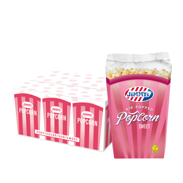 Jimmy's Popcorn-Süßtube (6x 140gr)
