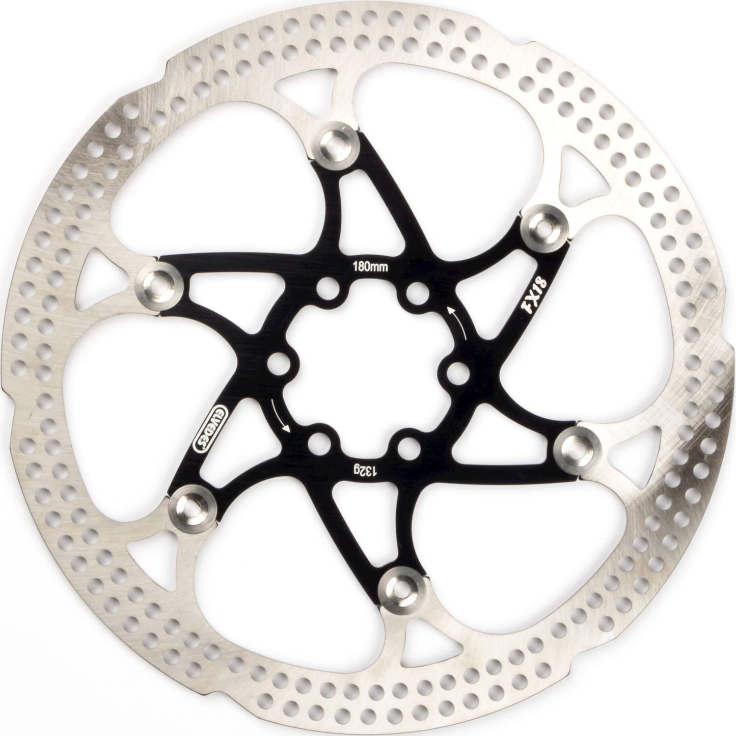 Bremsscheibe FX18 Schwimmend mit 6 Bremsscheibenbolzen -