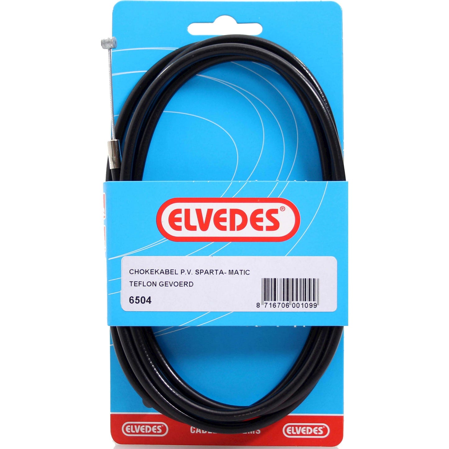 Elvedes spartamet kabel teflon 6504