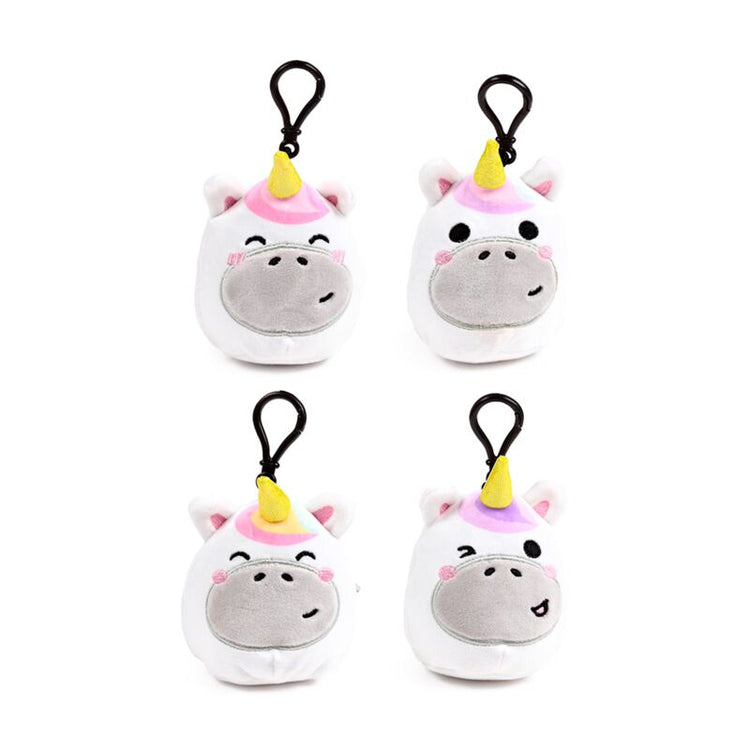 Squidglys Astra das Einhorn Adoracorns Mini-Schlüsselanhänger