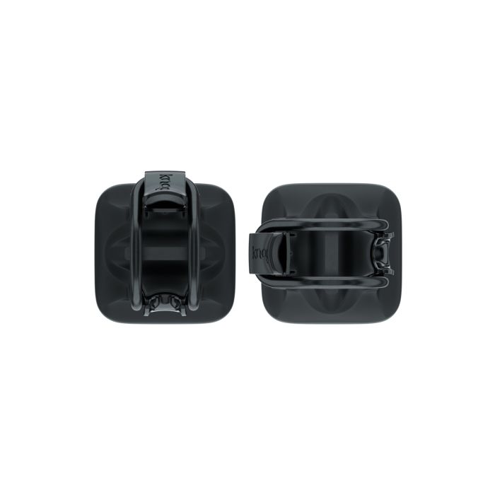 Knog Blinder Doppelpack – quadratisch – schwarz