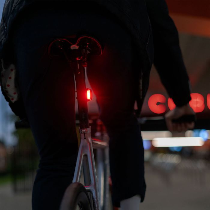 Knog Frog USB hinten – Spinne schwarz