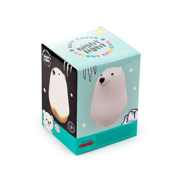 Adoramals Eisbär-LED-Nachtlampe mit Farbwechsel