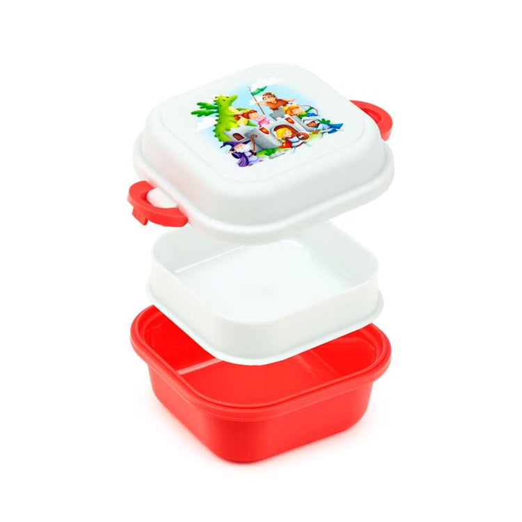 Knights Draken Clip Bento Box Lunchbox Box
