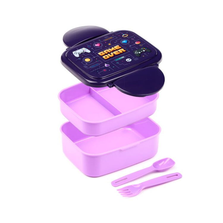 Spiel über Clip Bento Box Lunch Box Besteck