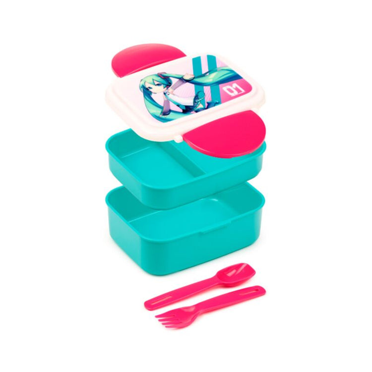 Hatsune Miku Clip Bento Box Lunch Box Besteck