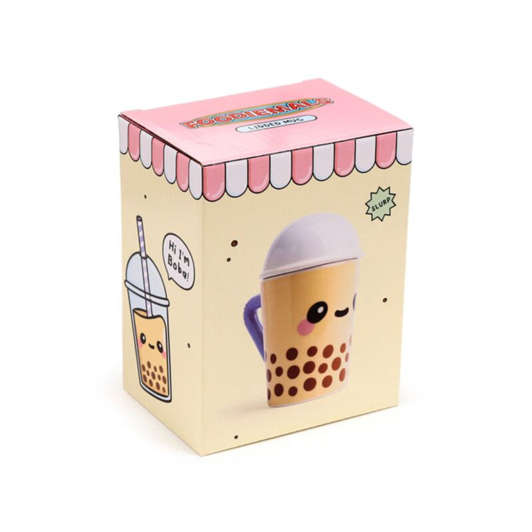 Boba de Bubble Tea Foodiemals Becher Deckel