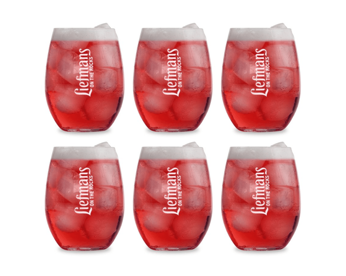 Liefmans Glas „on the rocks“ (6x 25cl)