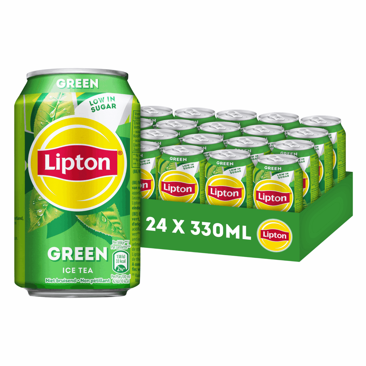 Lipton Eistee grün pur (24x 33cl)