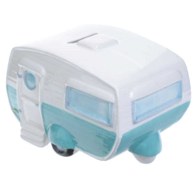 New Caravan Ceramic Piggy Bank