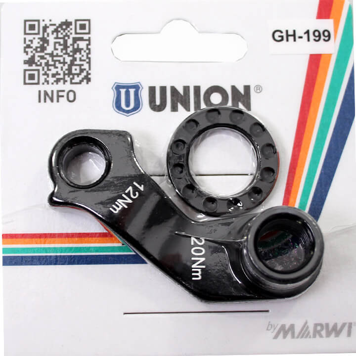 Schaltauge GH-199 KTM 60 mm schwarz