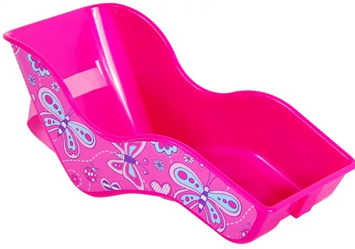 Puppensitz 12-14 Zoll rosa