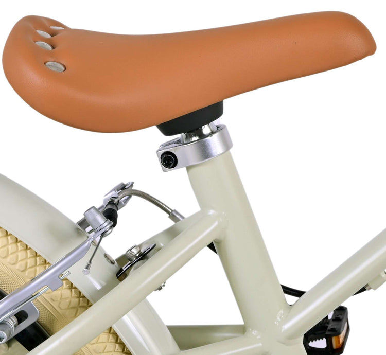 Volare Melody Children's Bicycle - Mädchen - 18 Zoll - Sand - Zwei Handbremsen