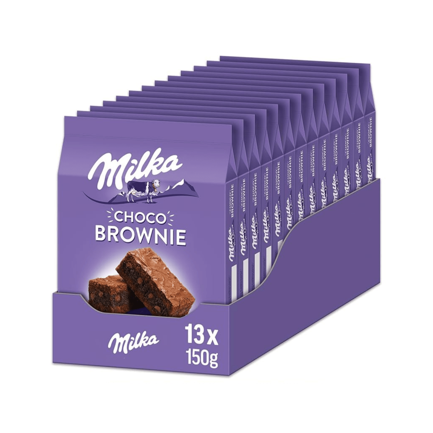 Milka Schokoladen-Brownie (13x 150gr)