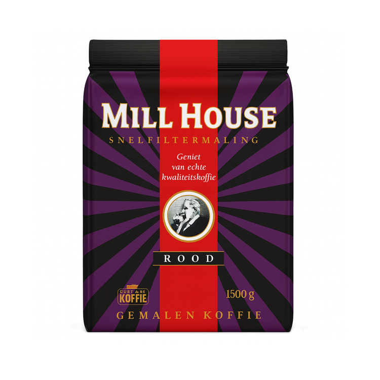 Mühlenhaus Rot Schnellfilter (4x 1,5kg)