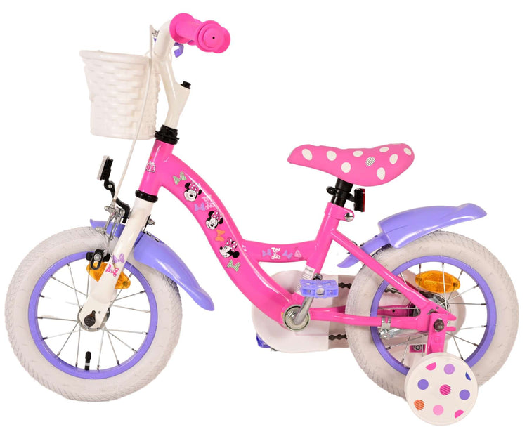 Minnie süßest aller Zeiten! Kinderfahrrad - Mädchen - 12 Zoll - Pink