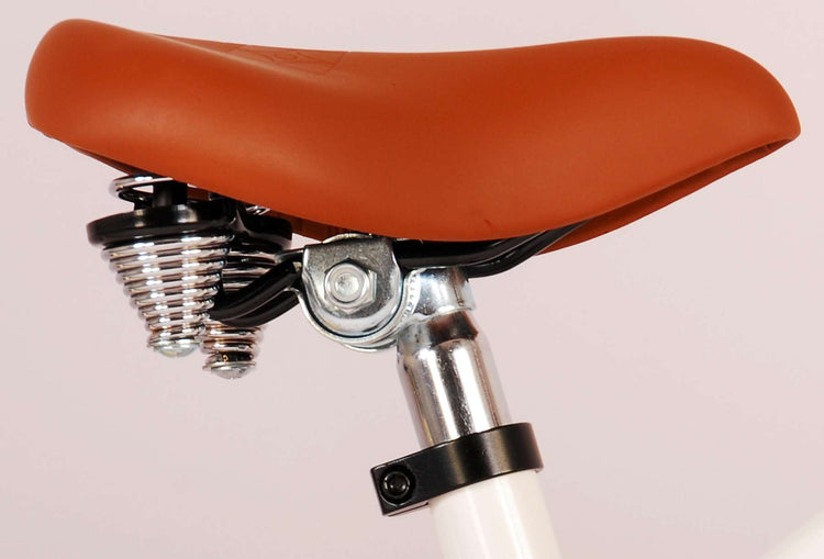 Volare Miracle Children's Bicycle - Mädchen - 14 Zoll - Weiß - Prime Collection