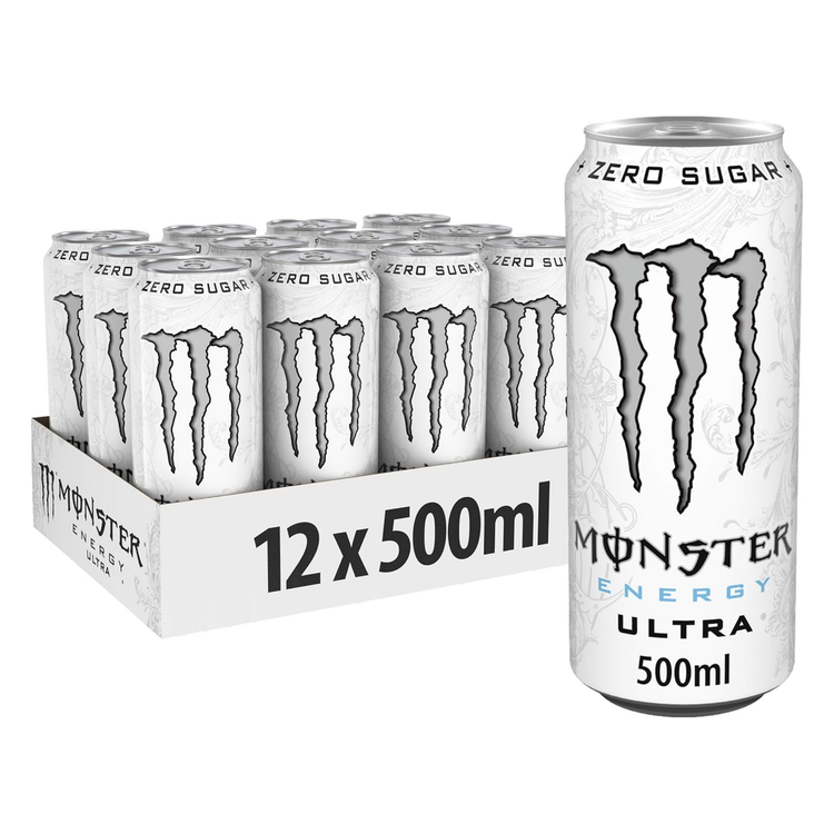 Monster Energy Ultra White Dose (12x 500ml)